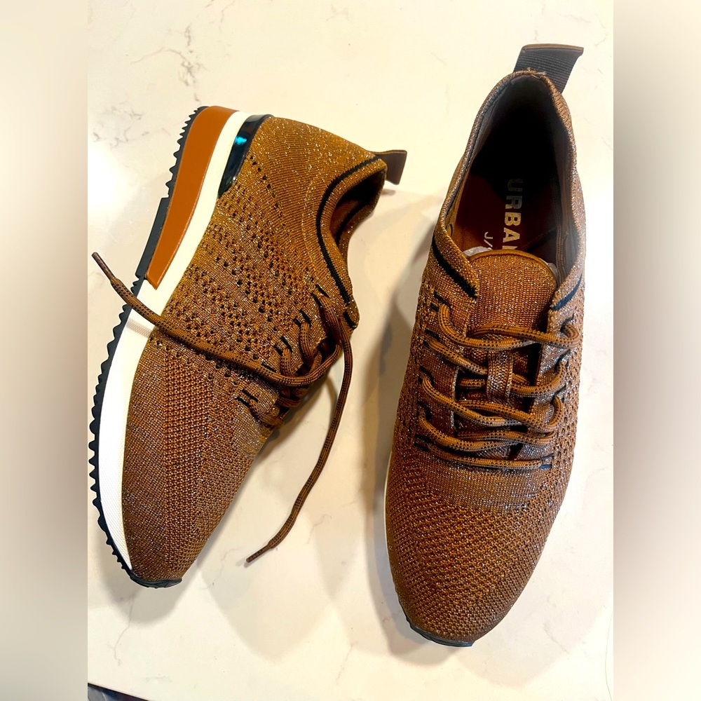 J/Slides Urban Metallic Sneaker | New Size 10